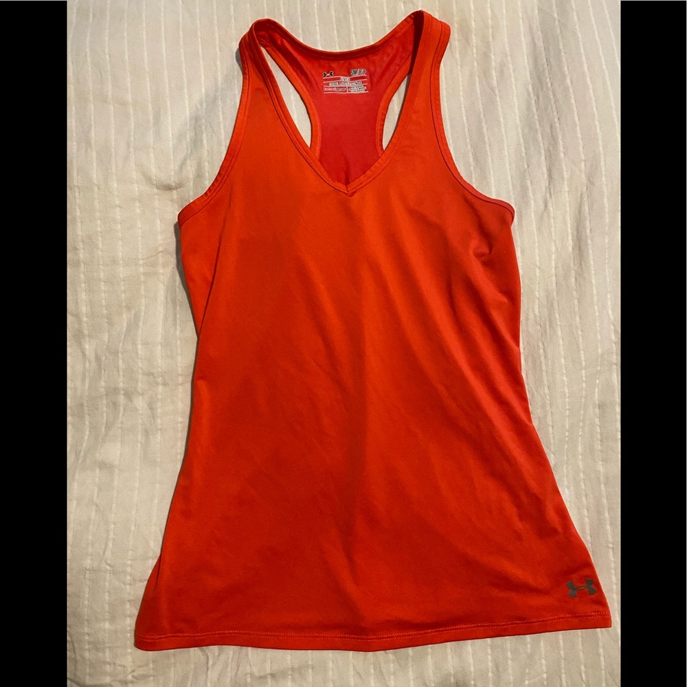 Small Red Workout Top